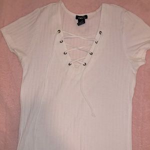 White shirt, size small, rue21